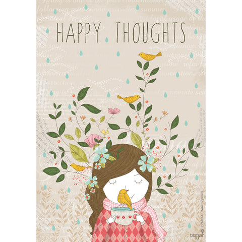 Happy Thoughts - הדפס למסגור