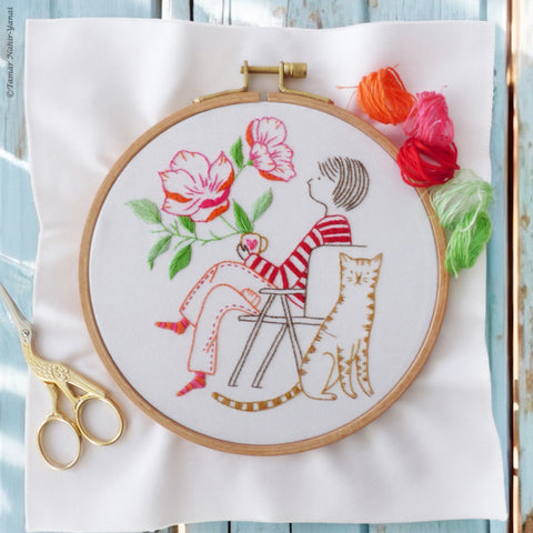 Me & My Tiger ערכת רקמה 21 ס"מ