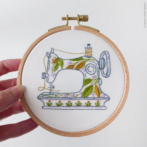 Sewing Machine - ערכת רקמה 16 ס"מ