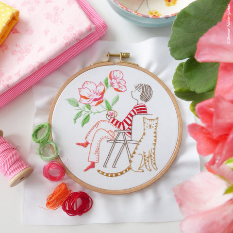 Me & My Tiger ערכת רקמה 21 ס"מ