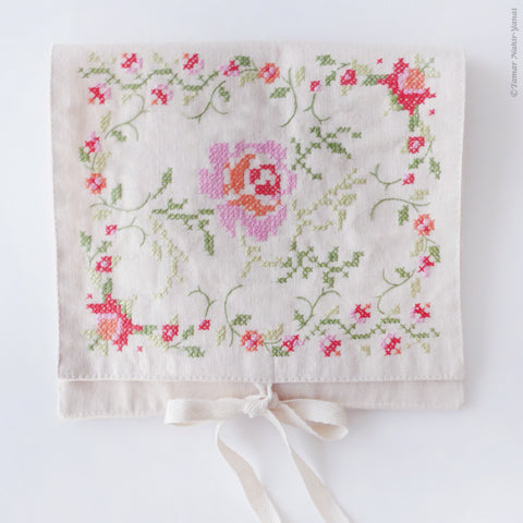 To-go Bag - Colorful Rose Cross Stitch - הזמנה מוקדמת